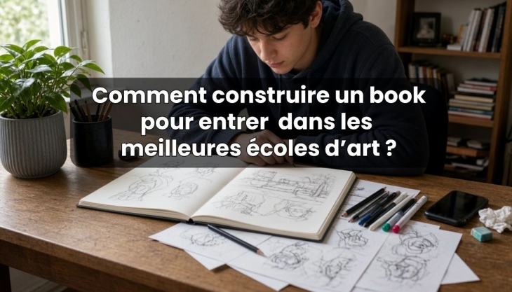 Comment construire un book qui ouvre les portes des meilleures �coles d�art ?