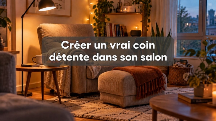 Cr�er un vrai coin d�tente dans son salon