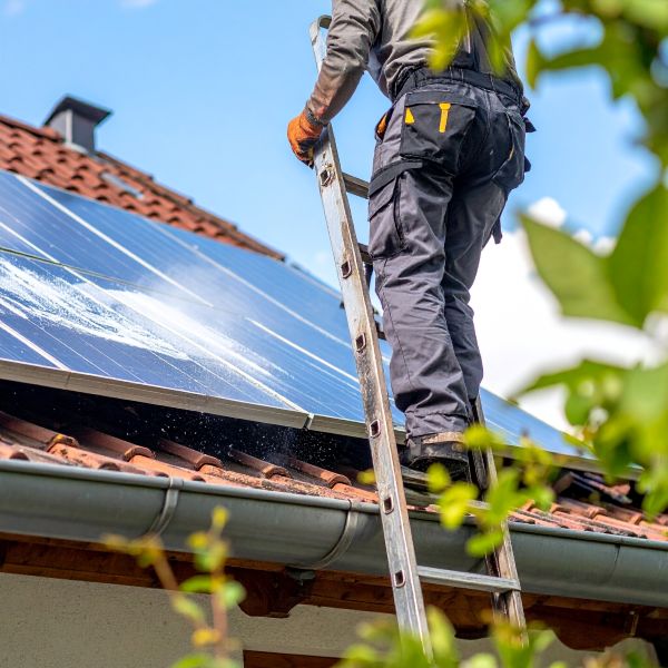 nettoyage panneau solaire