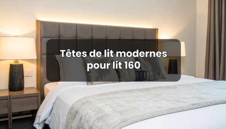 Quelle t�te de lit moderne pour un lit en 160 ? Dimensions, mod�les